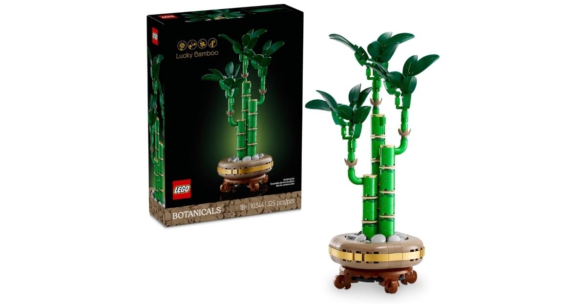 LEGO Botanicals Lucky Bamboo Building Set